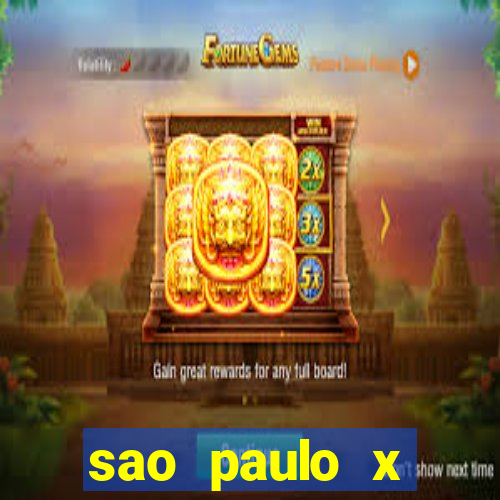 sao paulo x palmeiras palpites